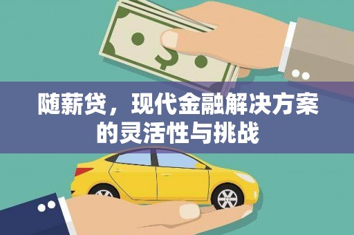 鄂尔多斯随薪贷，现代金融解决方案的灵活性与挑战