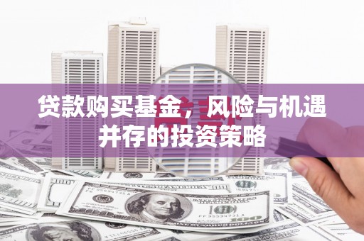 鄂尔多斯贷款购买基金，风险与机遇并存的投资策略