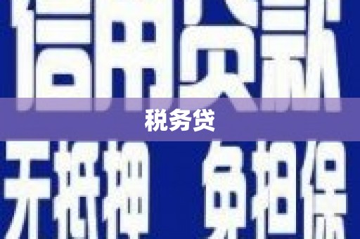 鄂尔多斯税务贷