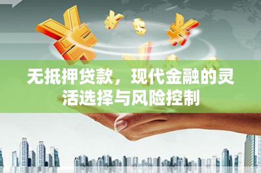 鄂尔多斯无抵押贷款，现代金融的灵活选择与风险控制