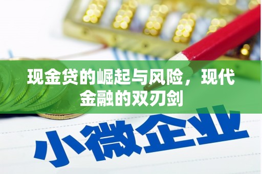 鄂尔多斯现金贷的崛起与风险，现代金融的双刃剑