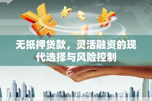 鄂尔多斯无抵押贷款，灵活融资的现代选择与风险控制