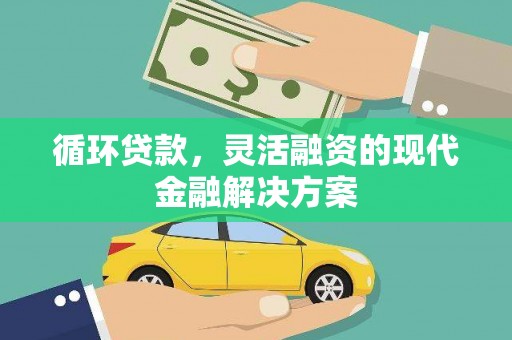 鄂尔多斯循环贷款，灵活融资的现代金融解决方案