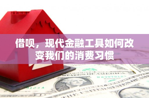 鄂尔多斯借呗，现代金融工具如何改变我们的消费习惯