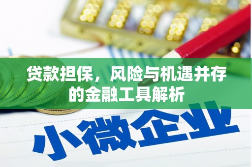 鄂尔多斯贷款担保，风险与机遇并存的金融工具解析