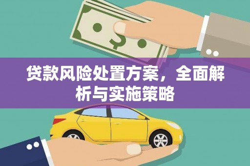 鄂尔多斯贷款风险处置方案，全面解析与实施策略